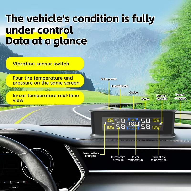 Live Tire Pressure Monitor TPMS v2