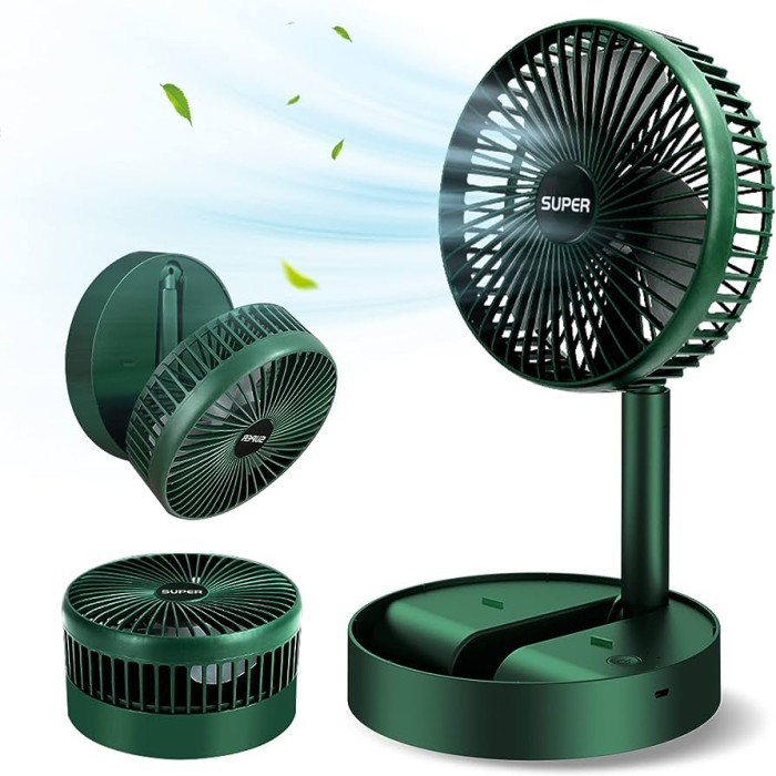 Rechargeable portable Telescopic Table Fan