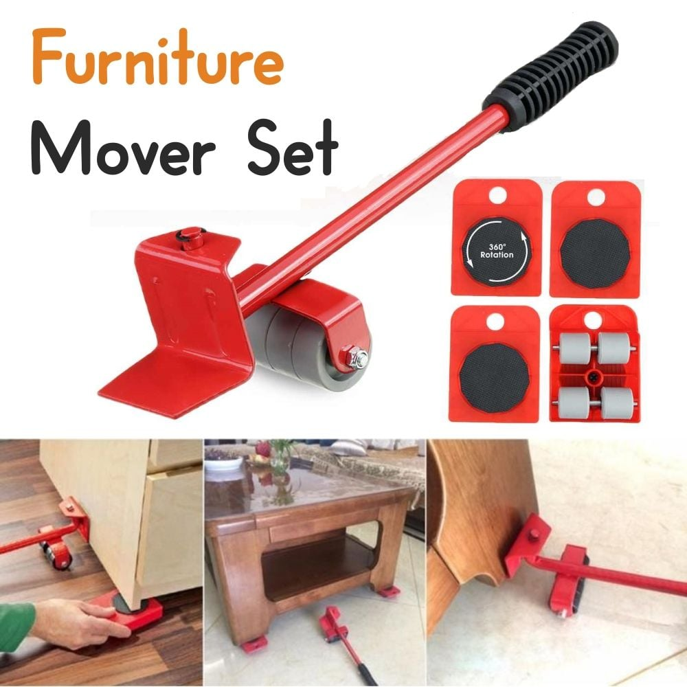 Furniture Easy Moving Tool Set, Heavy Furniture Moving & Lifting System, Maximum Load Weight